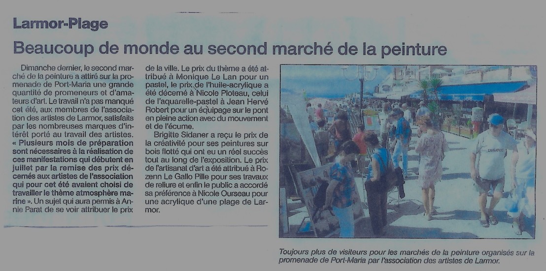 Prix de la créativité Larmor plage